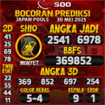 TOTO500: Prediksi Angka Togel Japan Pools Hari Ini