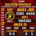 TOTO500: Prediksi Angka Togel Hongkong Lotto Hari Ini