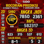 TOTO500: Prediksi Angka Togel Sydney Pools Hari Ini