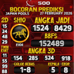TOTO500: Prediksi Angka Togel Japan Pools Hari Ini