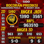 TOTO500: Prediksi Angka Togel Hongkong Pools Hari Ini