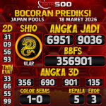 TOTO500: Prediksi Angka Togel Japan Pools Hari Ini